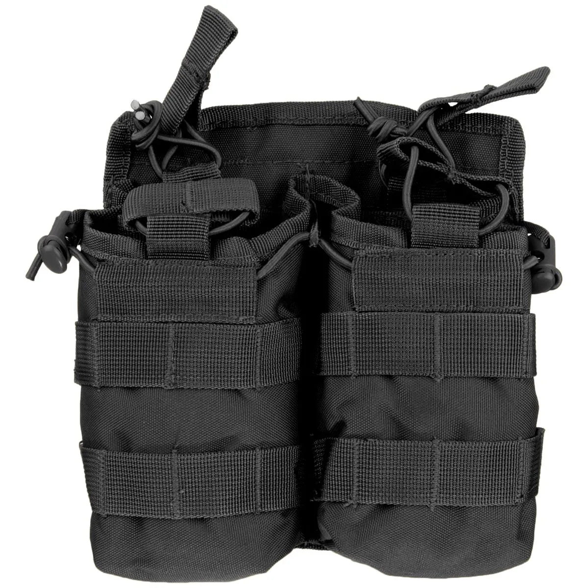 MIL-TEC OPEN TOP FLEX MAGAZINE POUCH DOUBLE