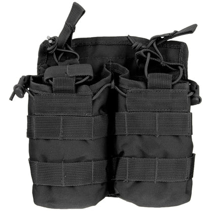 MIL-TEC OPEN TOP FLEX MAGAZINE POUCH DOUBLE