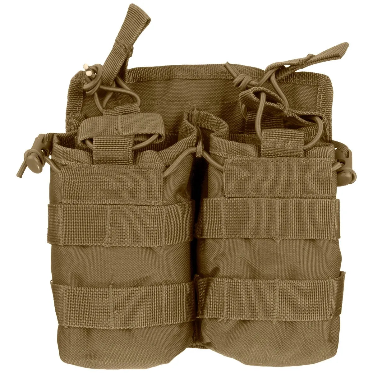MIL-TEC OPEN TOP FLEX MAGAZINE POUCH DOUBLE