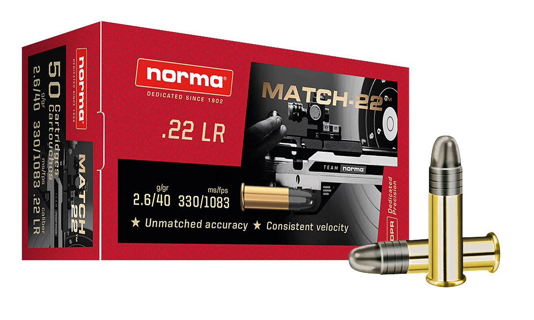 NORMA MATCH-22 22LR 40G