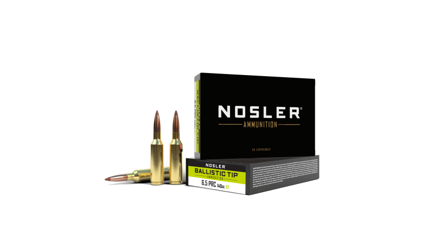 NOSLER 6.5 PRC. 140 GRAIN BT. BALLISTIC TIP (BOX 20)