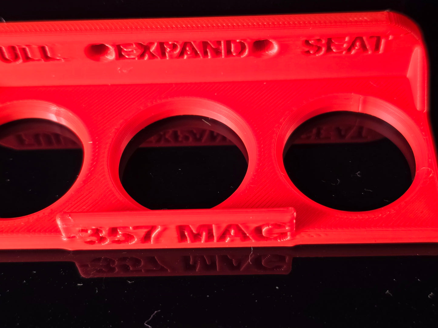 3D PRINTED CALIBRE DIE RACK