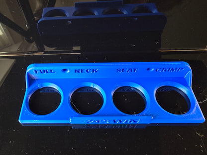 3D PRINTED CALIBRE DIE RACK