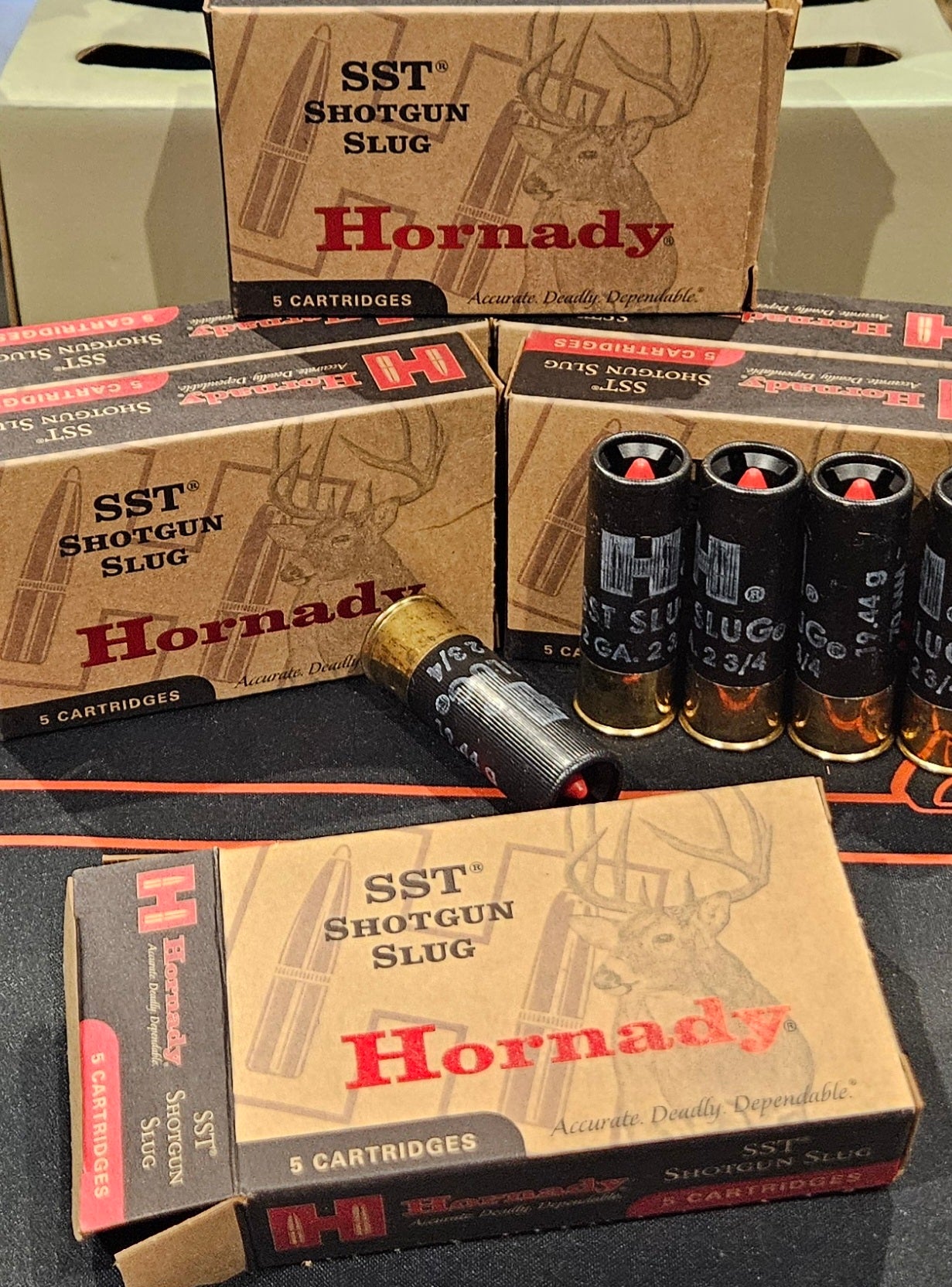 HORNADY 12GA 2-3/4" FTX SST SLUG 300GR. (BOX 5)