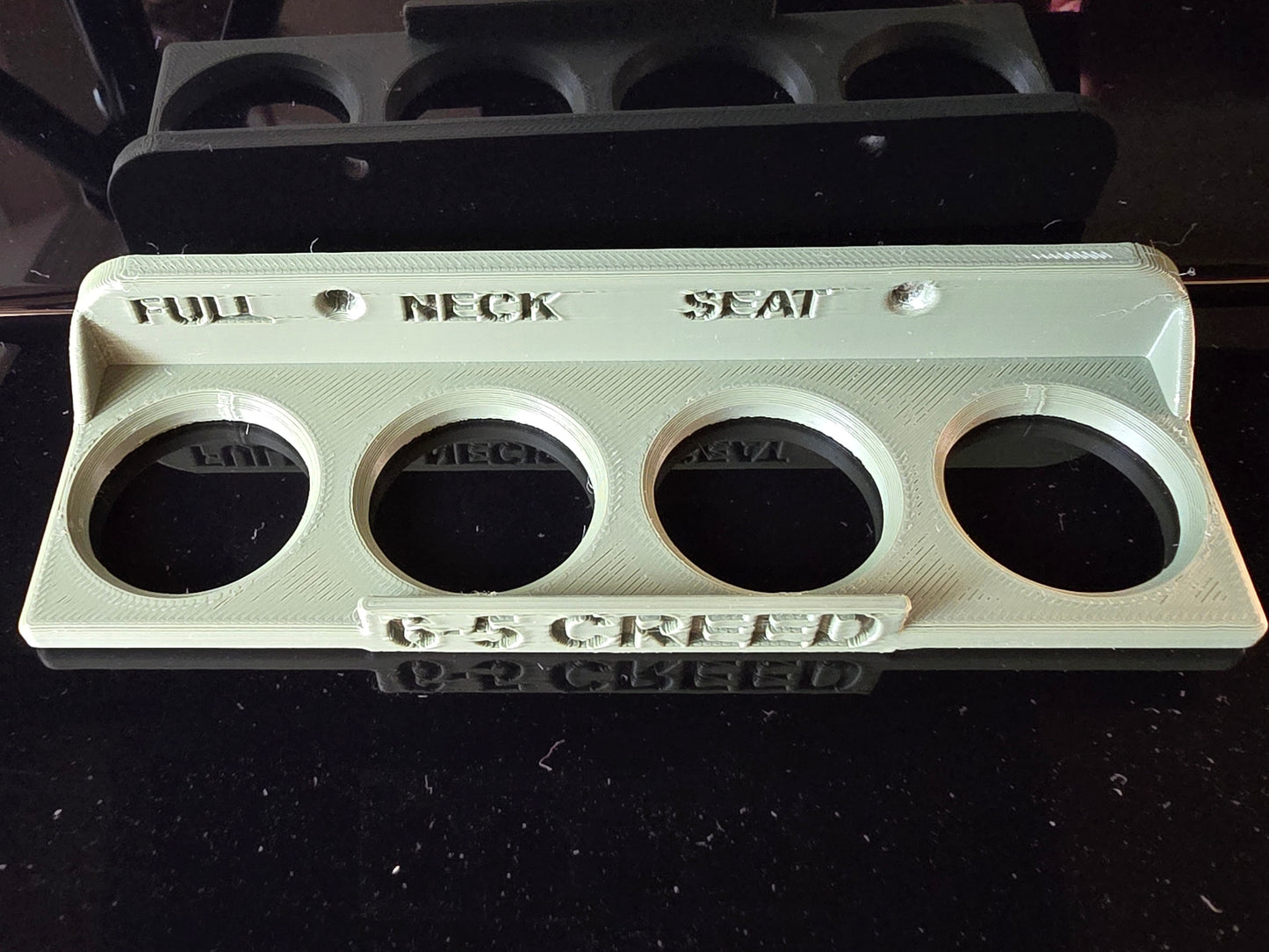 3D PRINTED CALIBRE DIE RACK