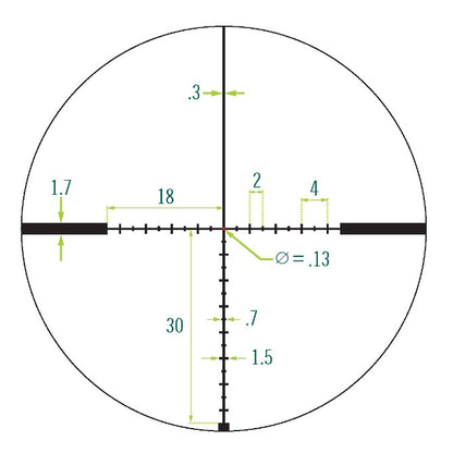 VORTEX VIPER HD 5-25 x 50 SFP VMR- 3 MOA RIFLE SCOPE