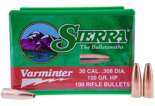 SIERRA 30CAL 150GR HP