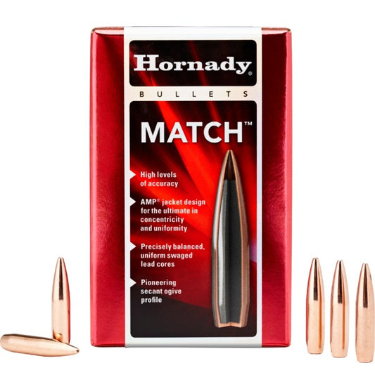 HORNADY 6.5MM 140GR BTHP MATCH