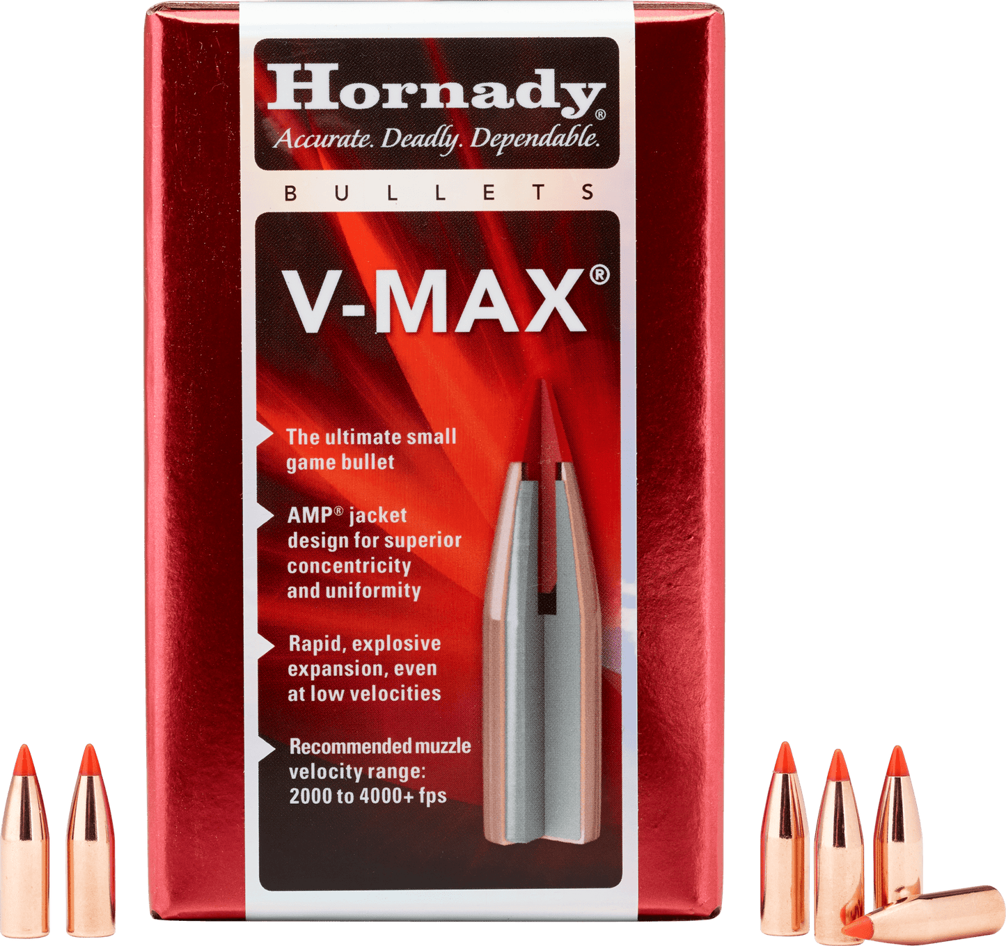 HORNADY 6MM 58G VMAX