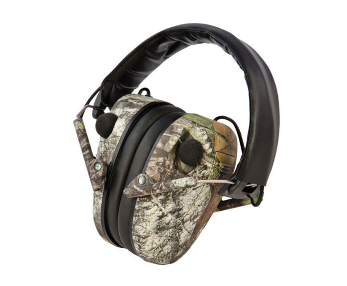CALDWELL E-MAX LOW PROFILE ELECTRONIC HEARING PROTECTION MOSSY OAK