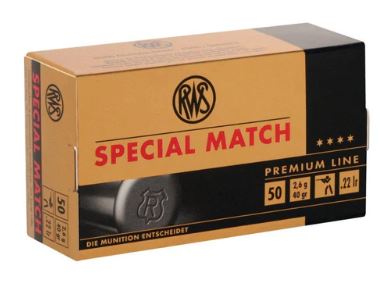 RWS 22LR SPECIAL MATCH 40GR