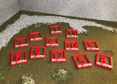 STAGE NUMBERS 1-12 YELLOW