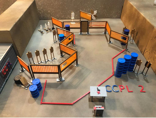 USPSA EXPERT KIT ORANGE, RED AND BLACK