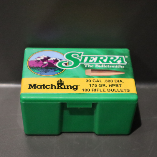 SIERRA 30CAL 175G HPBT MATCH KING