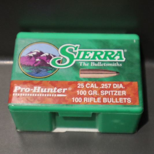SIERRA 25CAL 100G SPITZER (100)