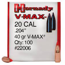 HORNADY 20CAL 40G V-MAX